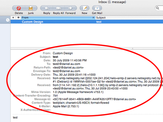 Email Headers