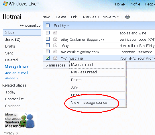 Email Headers