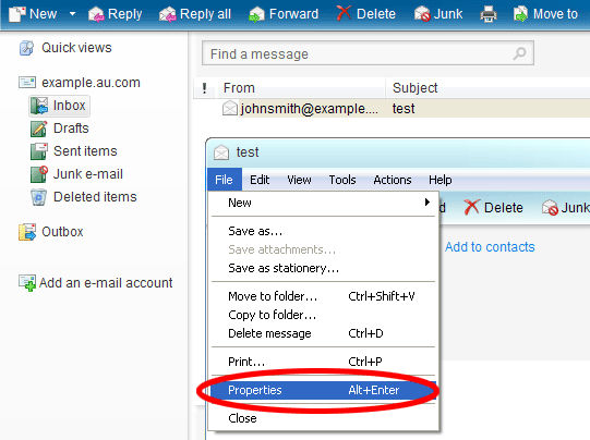Email Headers
