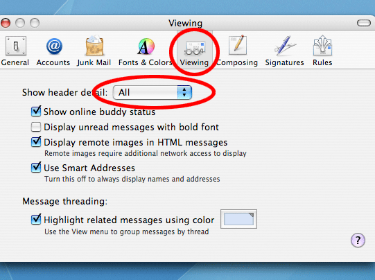 Email Headers